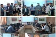 تجلیل شبکه دامپزشکی فردوس به همراه ادارات خانواده جهادکشاورزی از خبرنگاران شهرستان  